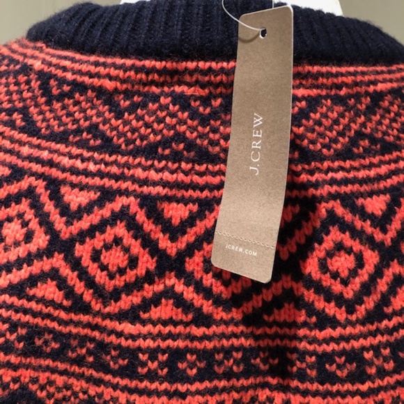 J. Crew NTW Icelandic Sweater, Size M - Picture 3 of 5